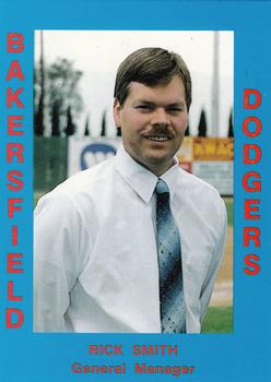 1988 Cal League #267 Rick Smith Front