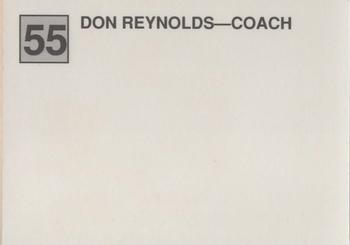 1988 Cal League #55 Don Reynolds Back