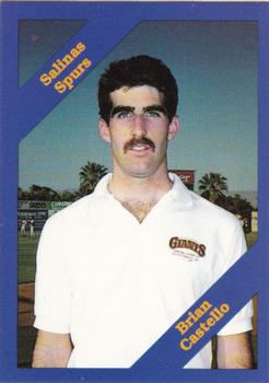 1989 Cal League #149 Brian Costello Front