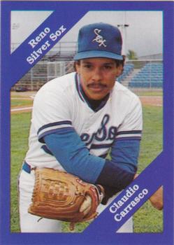1989 Cal League #259 Claudio Carrasco Front