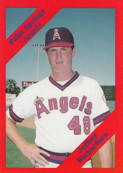 1989 Cal League #51 Jeffrey Richardson Front