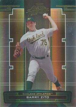 2005 Playoff Absolute Memorabilia #46 Barry Zito Front