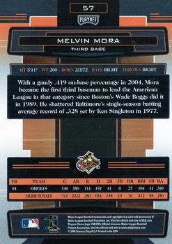 2005 Playoff Absolute Memorabilia #57 Melvin Mora Back