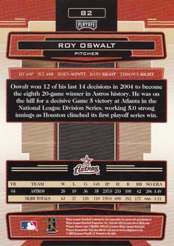 2005 Playoff Absolute Memorabilia #82 Roy Oswalt Back