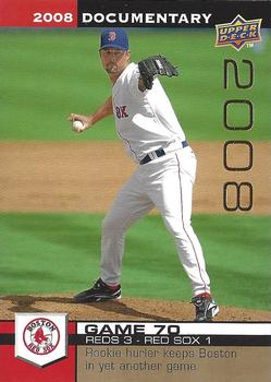 2008 Upper Deck Documentary - Gold #1850 Tim Wakefield Front