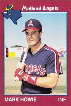 1989 Grand Slam Midland Angels #19 Mark Howie Front