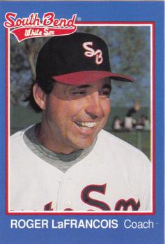 1989 Grand Slam South Bend White Sox #4 Roger LaFrancois Front