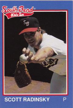 1989 Grand Slam South Bend White Sox #7 Scott Radinsky Front