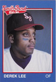 1989 Grand Slam South Bend White Sox #27 Derek Lee Front