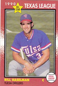 1990 Grand Slam Texas League All-Stars #25 Bill Haselman Front
