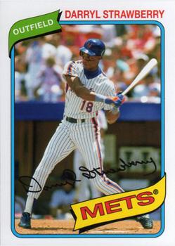 2012 Topps Archives #129 Darryl Strawberry Front