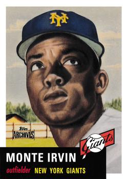 2012 Topps Archives - Reprints #62 Monte Irvin Front