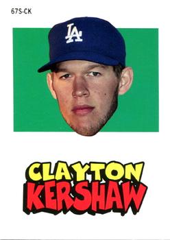 2012 Topps Archives - Stickers #67S-CK Clayton Kershaw Front