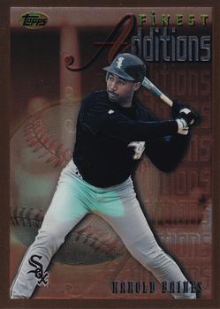 1996 Finest #205 Harold Baines Front