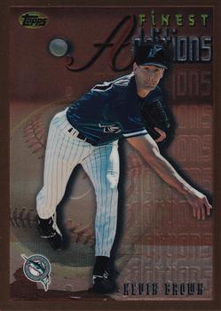1996 Finest #286 Kevin Brown Front