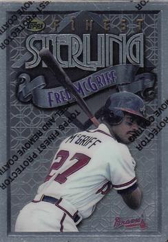 1996 Finest #218 Fred McGriff Front