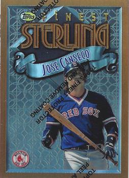 1996 Finest - Refractors #221 Jose Canseco Front