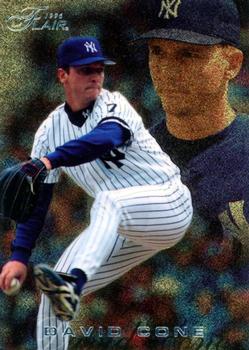 1996 Flair #126 David Cone Front