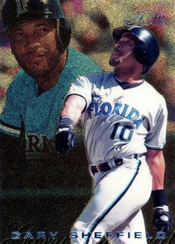 1996 Flair #268 Gary Sheffield Front