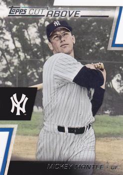 2012 Topps - A Cut Above #ACA-24 Mickey Mantle Front