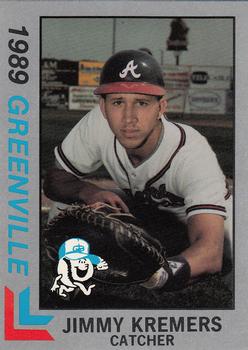 1989 Best Greenville Braves - Platinum #24 Jimmy Kremers Front