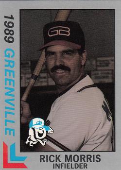 1989 Best Greenville Braves - Platinum #5 Rick Morris Front