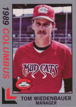 1989 Best Columbus Mudcats - Platinum #8 Tom Wiedenbauer Front