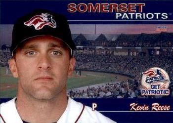 2011 Choice Somerset Patriots #24 Kevin Reese Front