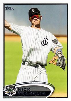 2012 Topps Pro Debut #44 Nick Franklin Front