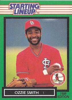 1989 Kenner Starting Lineup Cards #3991136010 Ozzie Smith Front