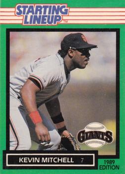 1989 Kenner Starting Lineup Cards #3991125050 Kevin Mitchell Front