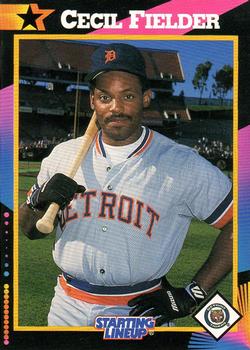 1992 Kenner Starting Lineup Cards #6705214010 Cecil Fielder Front