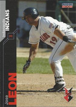 2005 Choice Indianapolis Indians #17 Jose Leon Front