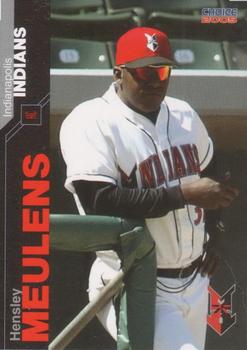 2005 Choice Indianapolis Indians #19 Hensley Meulens Front
