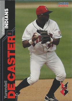 2005 Choice Indianapolis Indians #07 Yurendell DeCaster Front
