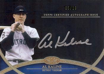 2012 Topps Tier One - Crowd Pleaser Autographs Silver Ink #CPA-AK Al Kaline Front