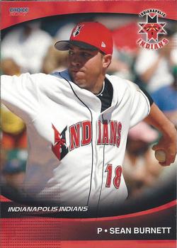 2007 Choice Indianapolis Indians #4 Sean Burnett Front