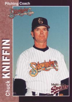 1998 Multi-Ad Tucson Sidewinders #2 Chuck Kniffin Front