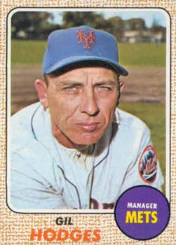 1968 Topps #27 Gil Hodges Front