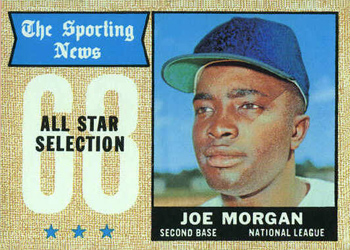 1968 Topps #364 Joe Morgan Front