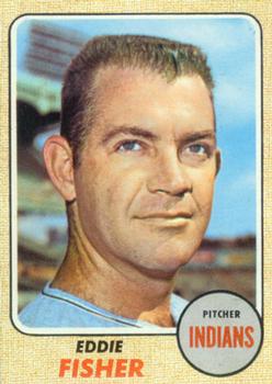 1968 Topps #418 Eddie Fisher Front