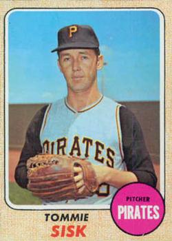 1968 Topps #429 Tommie Sisk Front