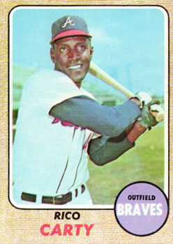1968 Topps #455 Rico Carty Front