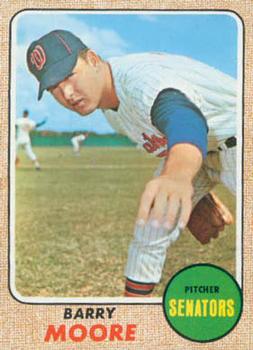 1968 Topps #462 Barry Moore Front
