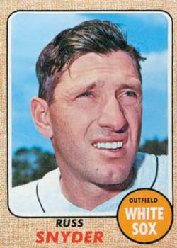 1968 Topps #504 Russ Snyder Front