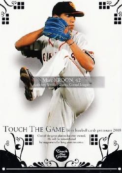2008 BBM Touch The Game #057 Marc Kroon Front
