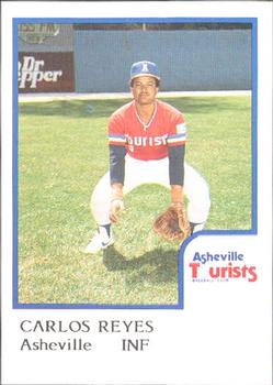 1986 ProCards Asheville Tourists #NNO Carlos Reyes Front
