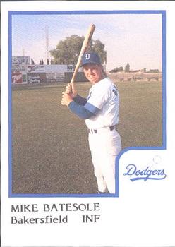 1986 ProCards Bakersfield Dodgers #NNO Mike Batesole Front