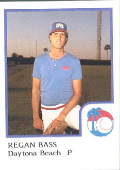 1986 ProCards Daytona Beach Islanders #2 Regan Bass Front