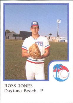 1986 ProCards Daytona Beach Islanders #14 Ross Jones Front